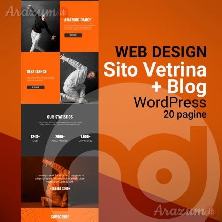 Sito e Blog Aziendale WordPress (20 Pagine)