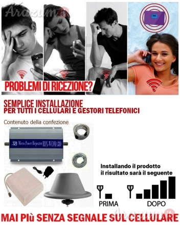 Ripetitore per cellulare: Copertura Costante Ovunque, per casa e ufficio