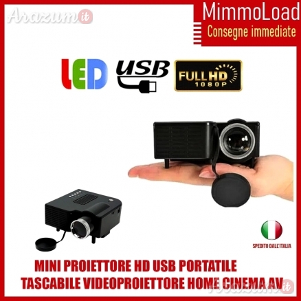 Porta il Cinema con Te: Il Mini Proiettore Che Rende Ogni Serata Speciale!