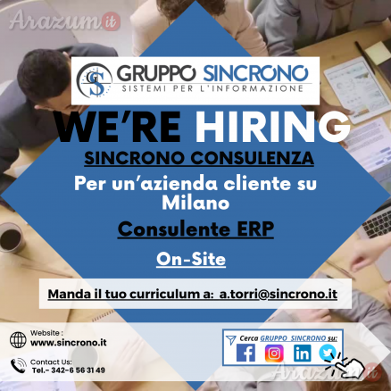 Consulente ERP