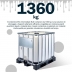 Container (IBC) 1360 kg per Sciroppo per Api 3