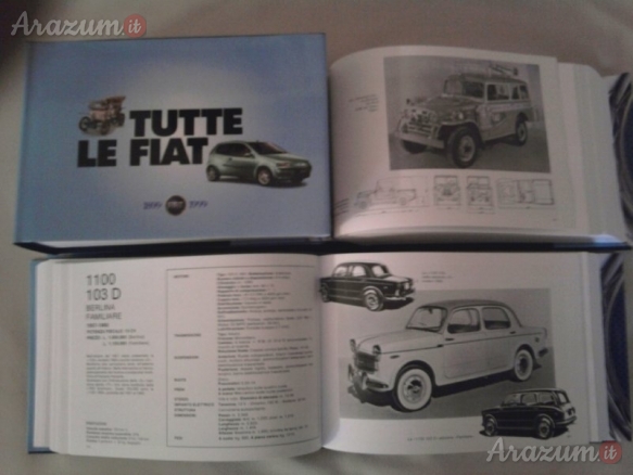 Cofanetto FIAT tutte le auto dal 1899 al 1999