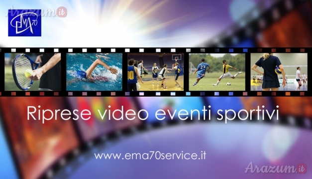 RIPRESE VIDEO PER MANIFESTAZIONI SPORTIVE - PER EVENTI AZIENDALI - EVENTI PRIVATI - EVENTI PUBBLICI - EVENTI SPORTIVI MEETING CONVENTION SFILATE DI MODA – SPETTACOLI TEATRALI – SAGGI DI DANZA