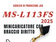 MINI PALA GOMMATA CON BRACCIO DRITTO MS-L113FS JSB - IT