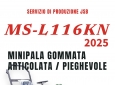 MINI PALA GOMMATA ARTICOLATA PIEGHEVOLE MS-L116KN JSB - IT