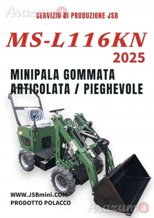 MINI PALA GOMMATA ARTICOLATA PIEGHEVOLE MS-L116KN JSB - IT