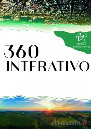 RIPRESE VIDEO INTERATTIVO A 360° (4K) - PER EVENTI AZIENDALI - EVENTI PRIVATI - EVENTI PUBBLICI  - EVENTI SPORTIVI MEETING CONVENTION SFILATE DI MODA – SPETTACOLI TEATRALI – SAGGI DI DANZA