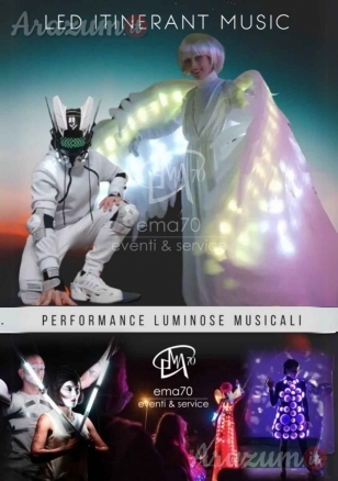 LED LIVE SHOW MUSICALE – EVENTO UNICO IN ITALIA – COSTUMI SCENOGRAFICI – SFILATA LUMINOSA PER LE VIE DELLA TUA CITTA’ - EVENTI DI PIAZZA – EVENTI AZIENDALI – EVENTI PRIVATI – EVENTI PUBBLICI